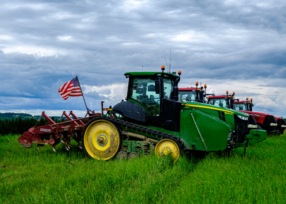 Comment l agriculture a changé dans chaque État au cours des 100 dernières années 