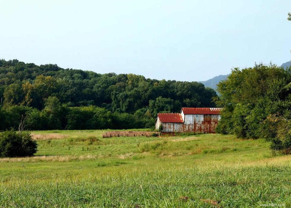 États avec le plus de terres agricoles 