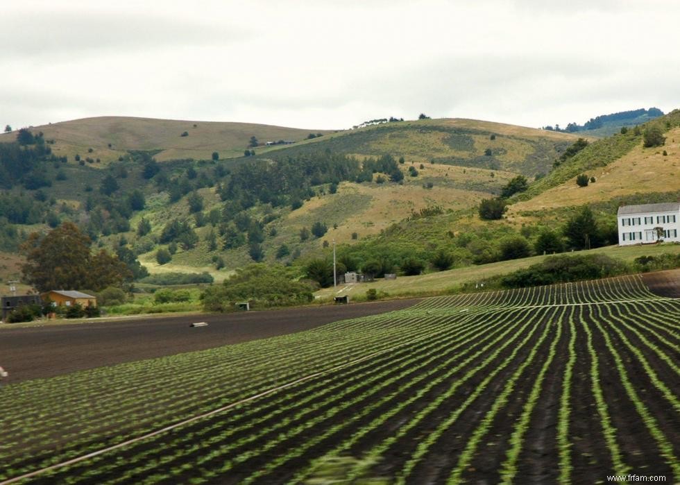 États avec le plus de terres agricoles 