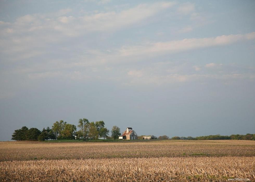 États avec le plus de terres agricoles 