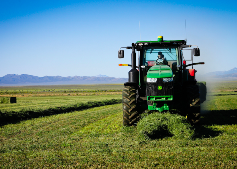 Produits agricoles les plus précieux de chaque État 