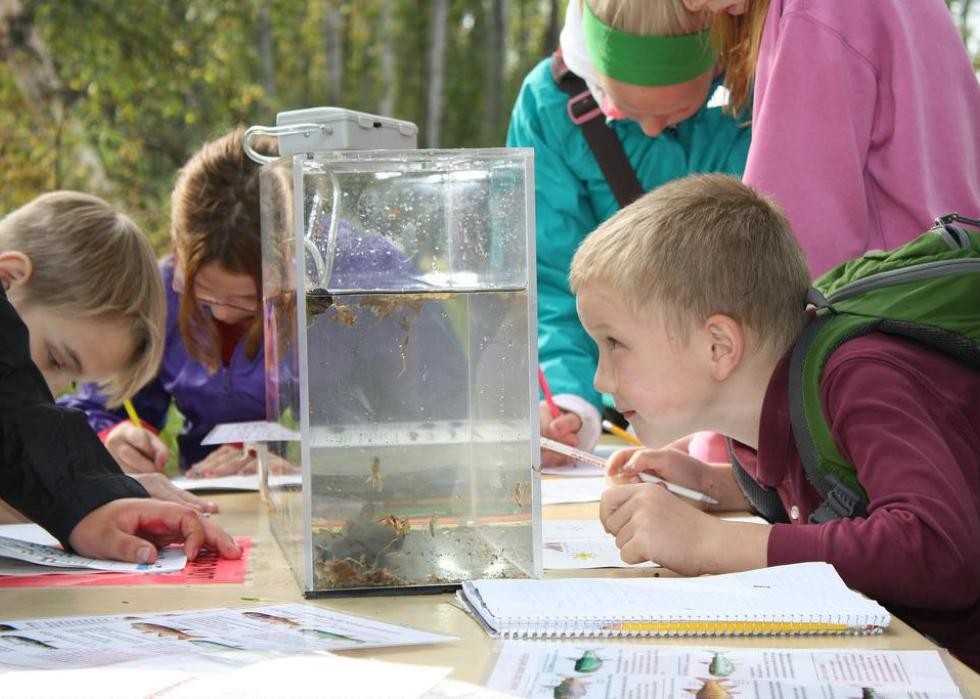 États ayant les dépenses d éducation les plus élevées et les plus faibles 