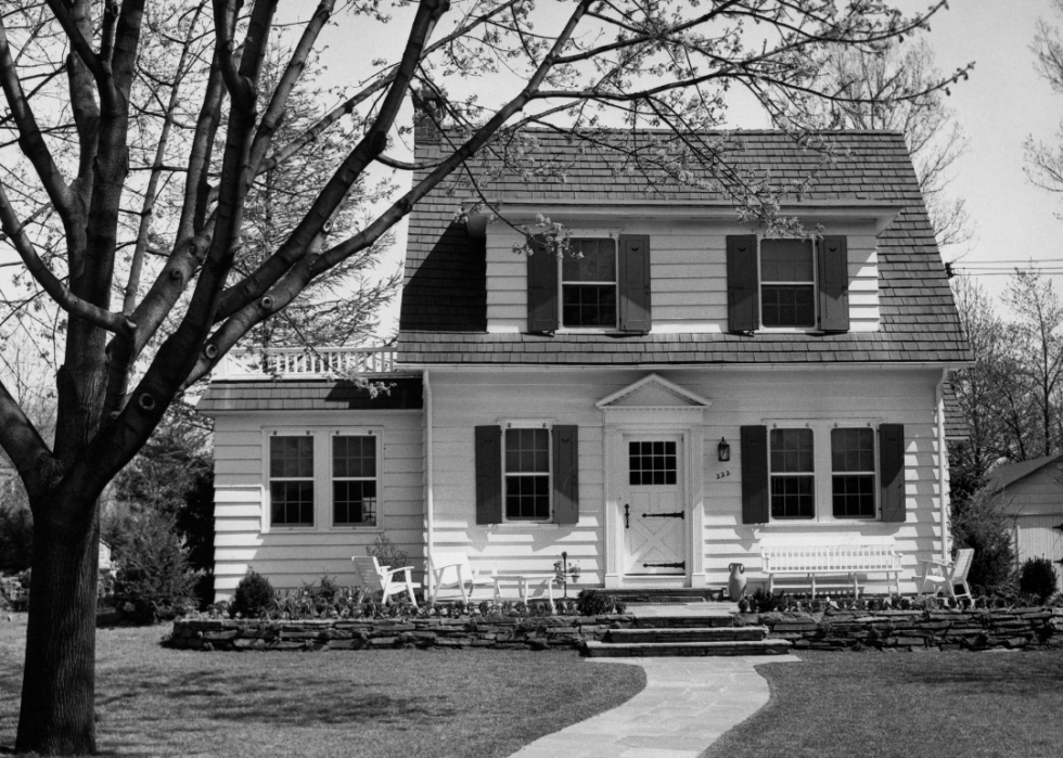 Combien coûtait une maison typique dans votre état en 1950 