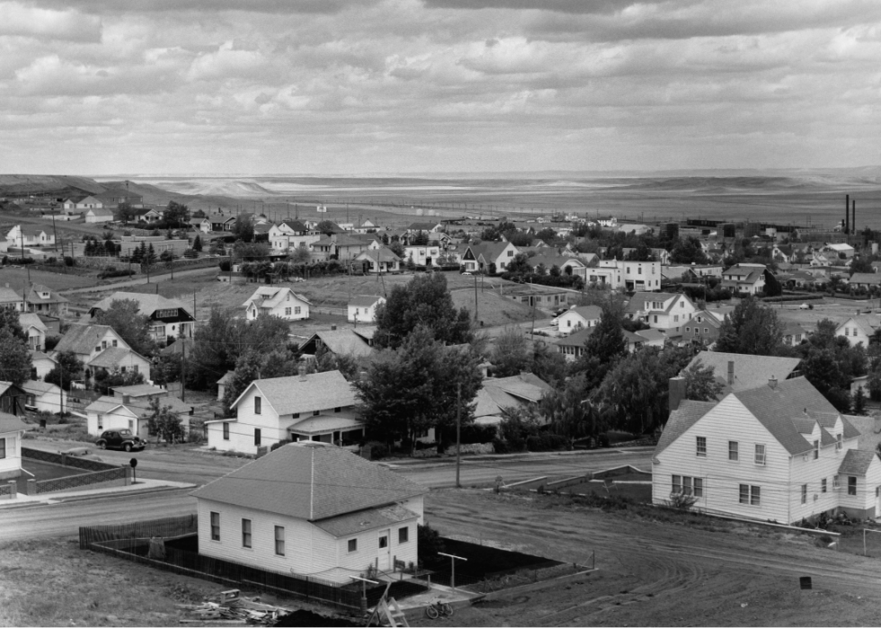 Combien coûtait une maison typique dans votre état en 1950 