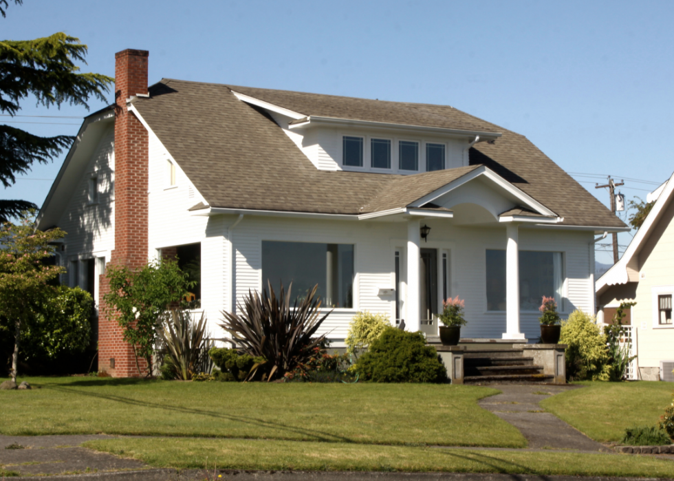 Combien coûtait une maison typique dans votre état en 1950 