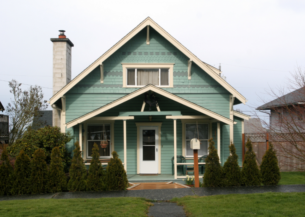 Combien coûtait une maison typique dans votre état en 1950 