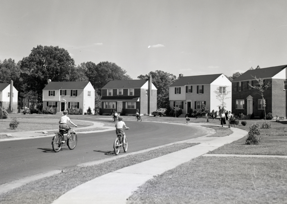 Combien coûtait une maison typique dans votre état en 1950 