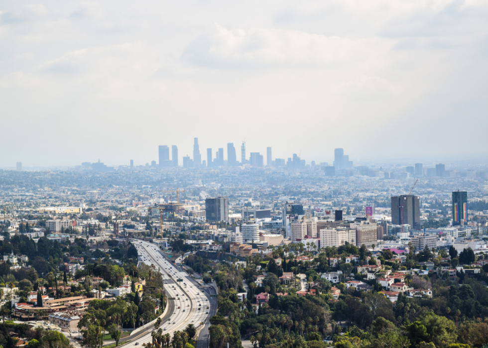 Les régions métropolitaines américaines avec la pire pollution de l air 