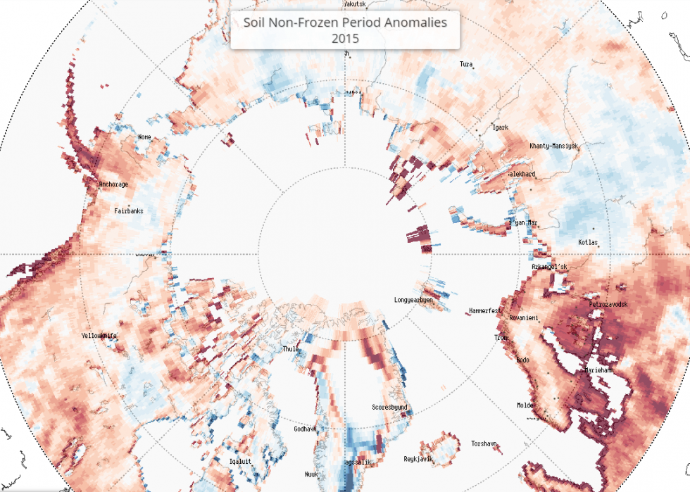 Des observations satellite spectaculaires qui montrent l ampleur réelle des changements dans l Arctique 