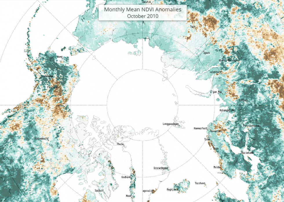 Des observations satellite spectaculaires qui montrent l ampleur réelle des changements dans l Arctique 