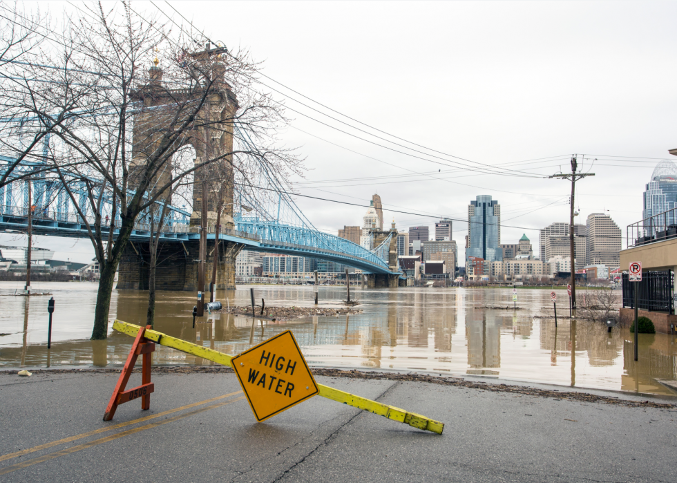 États les plus exposés au risque d inondation 