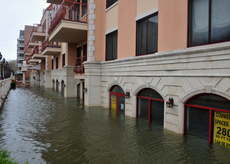 États les plus exposés au risque d inondation 