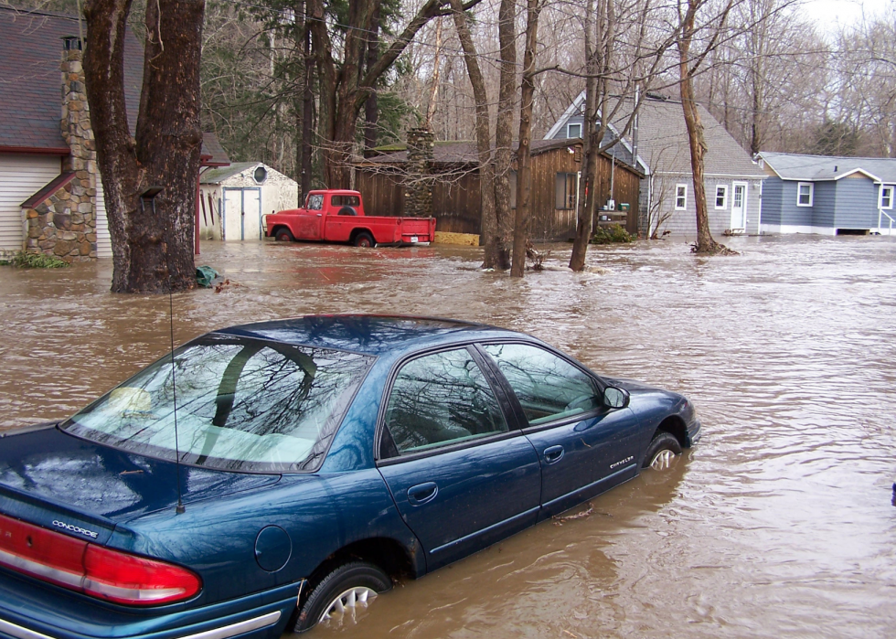 États les plus exposés au risque d inondation 