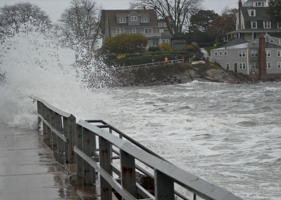 États les plus exposés au risque d inondation 