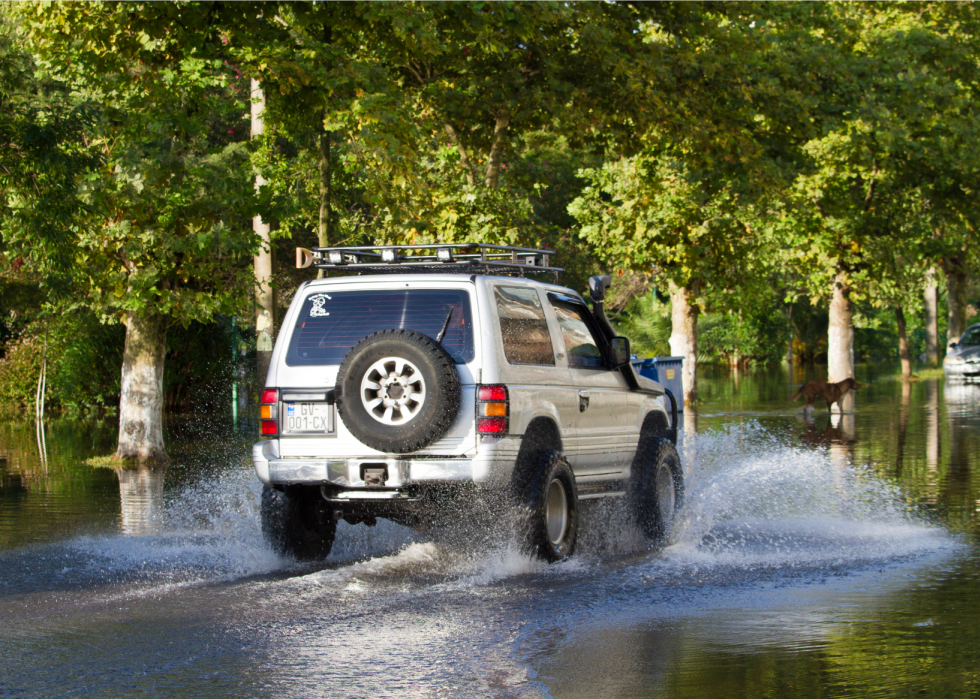 États les plus exposés au risque d inondation 