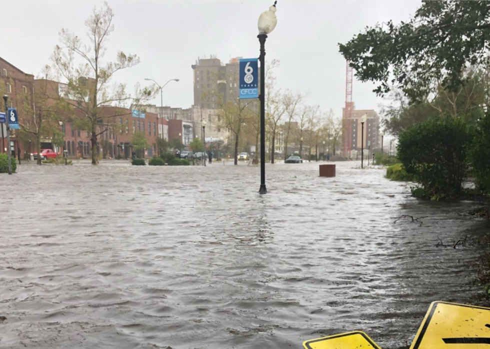 États les plus exposés au risque d inondation 