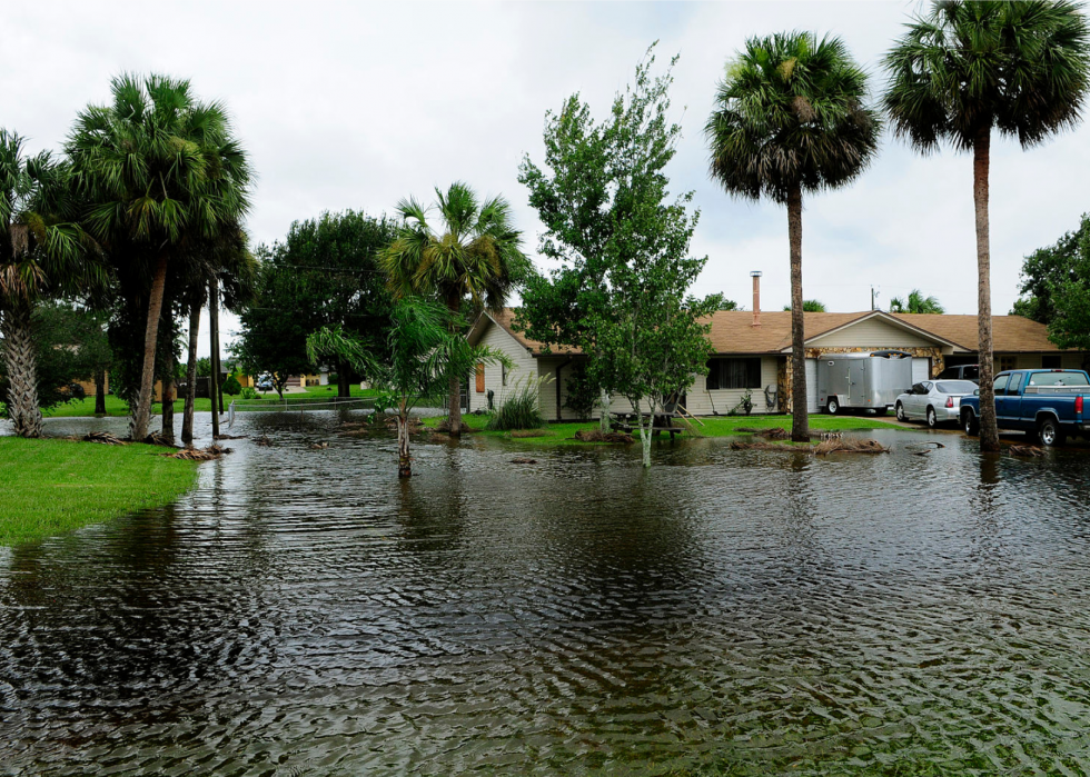 États les plus exposés au risque d inondation 