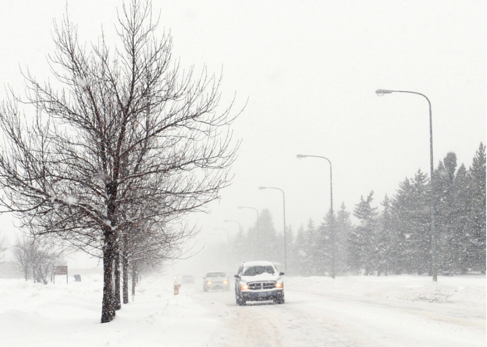 Les tempêtes hivernales les plus destructrices de la décennie 