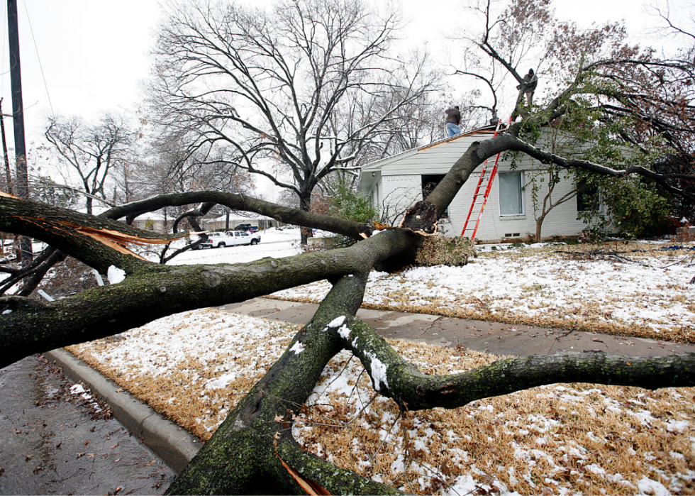 Les tempêtes hivernales les plus destructrices de la décennie 