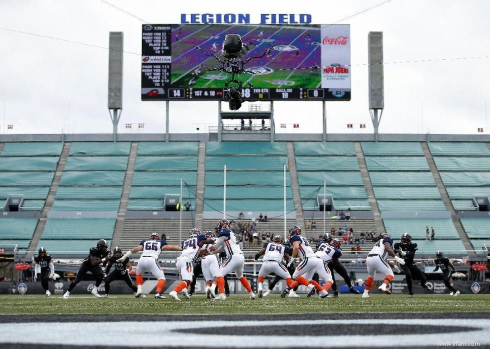 50 plus grands stades de football universitaire 