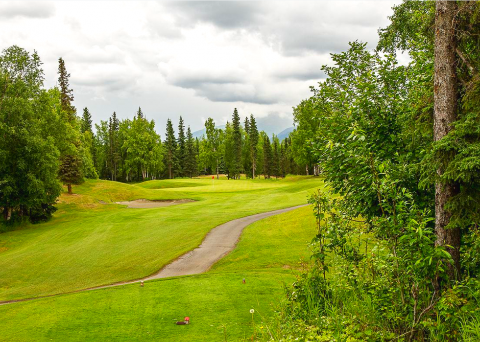 Meilleur parcours de golf dans chaque état 