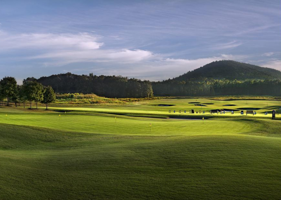 Meilleur parcours de golf dans chaque état 