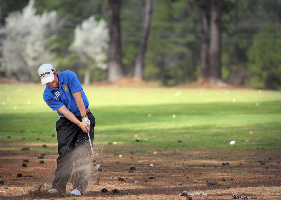 Meilleur parcours de golf dans chaque état 