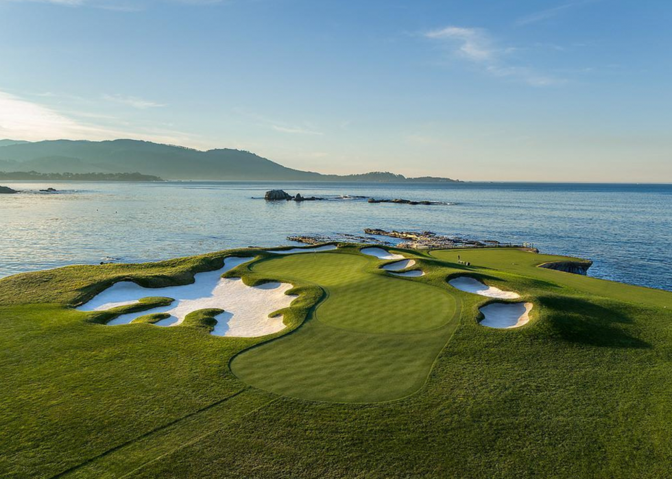 Meilleur parcours de golf dans chaque état 