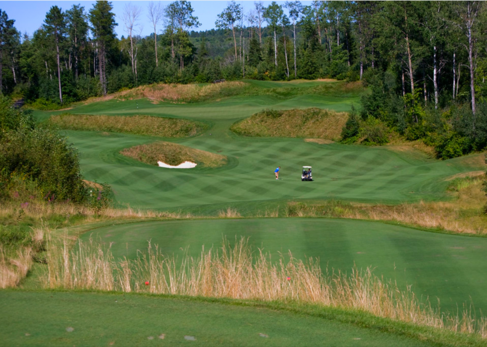 Meilleur parcours de golf dans chaque état 