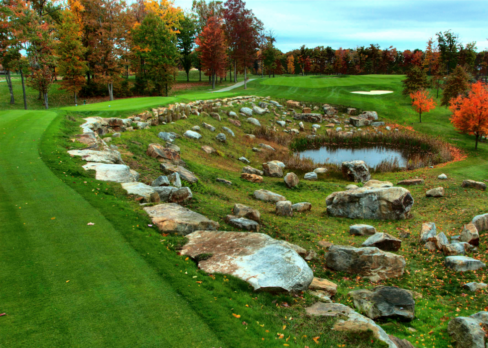 Meilleur parcours de golf dans chaque état 