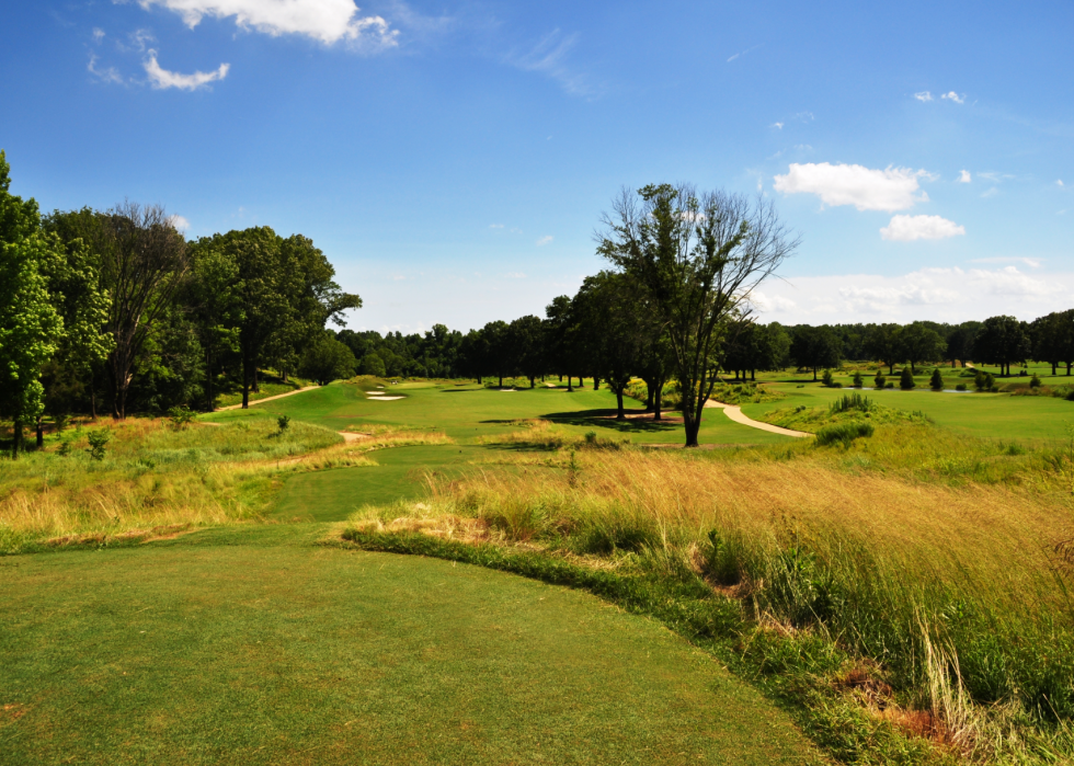 Meilleur parcours de golf dans chaque état 