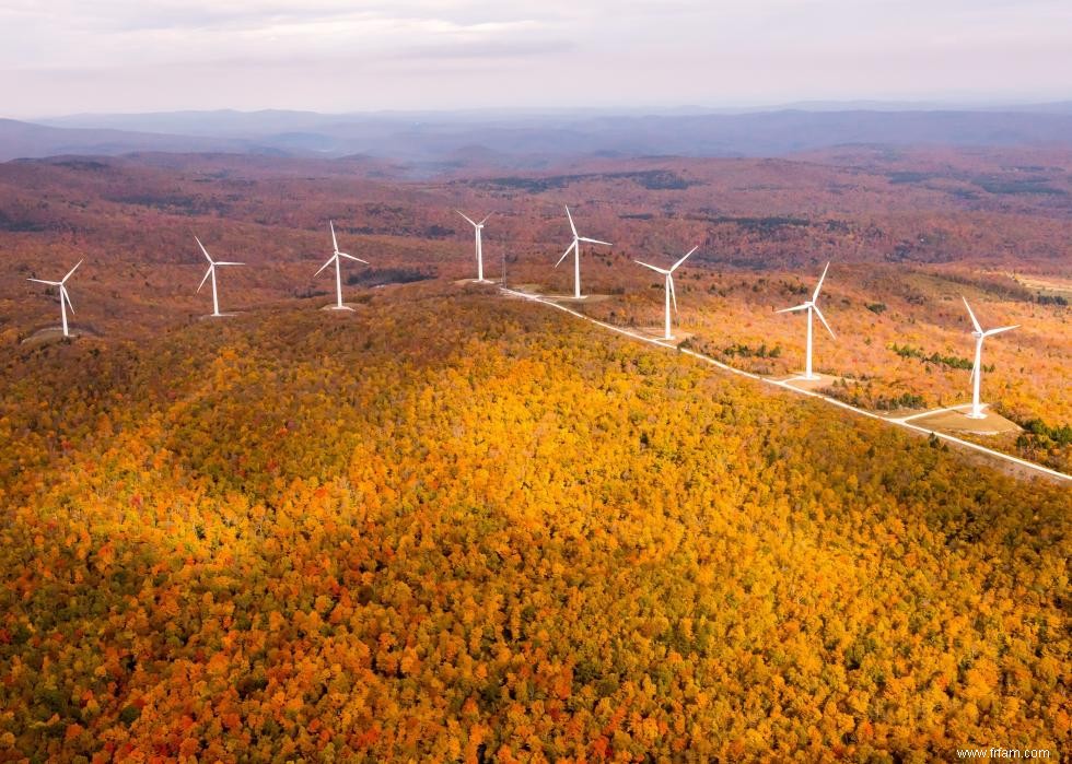 États avec le potentiel éolien le plus inexploité 