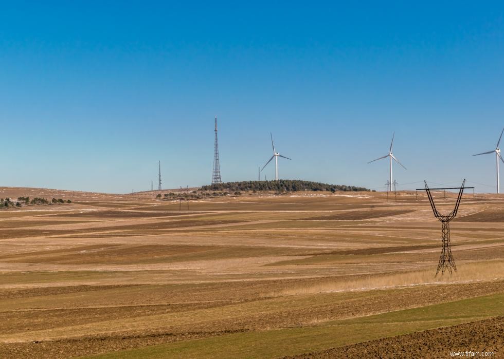 États avec le potentiel éolien le plus inexploité 