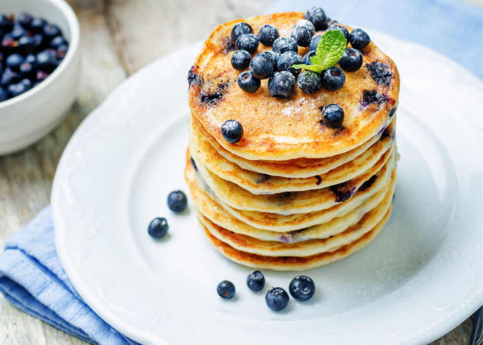 Aliments de petit-déjeuner signature dans tous les états 