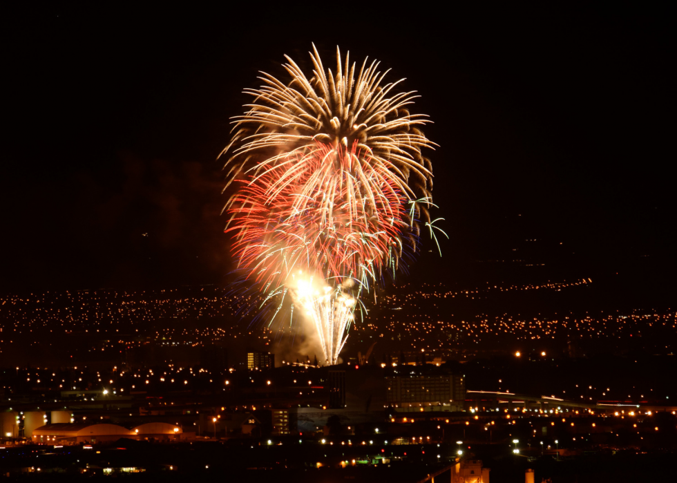 Les États dépensent le plus en feux d artifice 