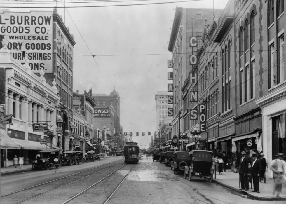 A quoi ressemblaient 50 villes américaines il y a 100 ans 