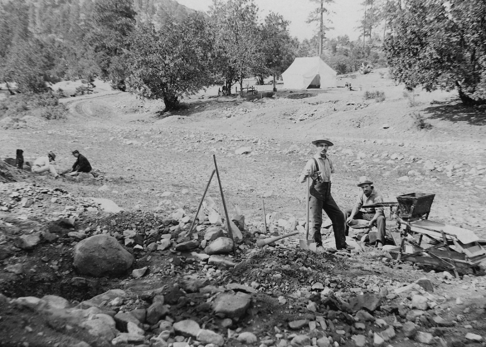 50 photos de la vie américaine au XIXe siècle 