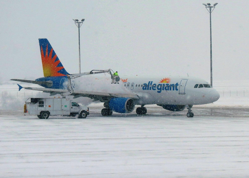 Aéroports américains avec le plus de retards 