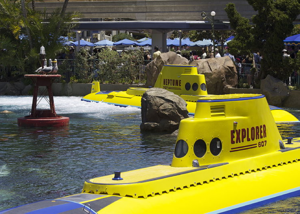 Les plus anciens manèges de Disneyland de 1955 à aujourd hui 