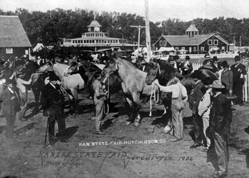 Photos historiques de l état et de la foire du comté de chaque état 