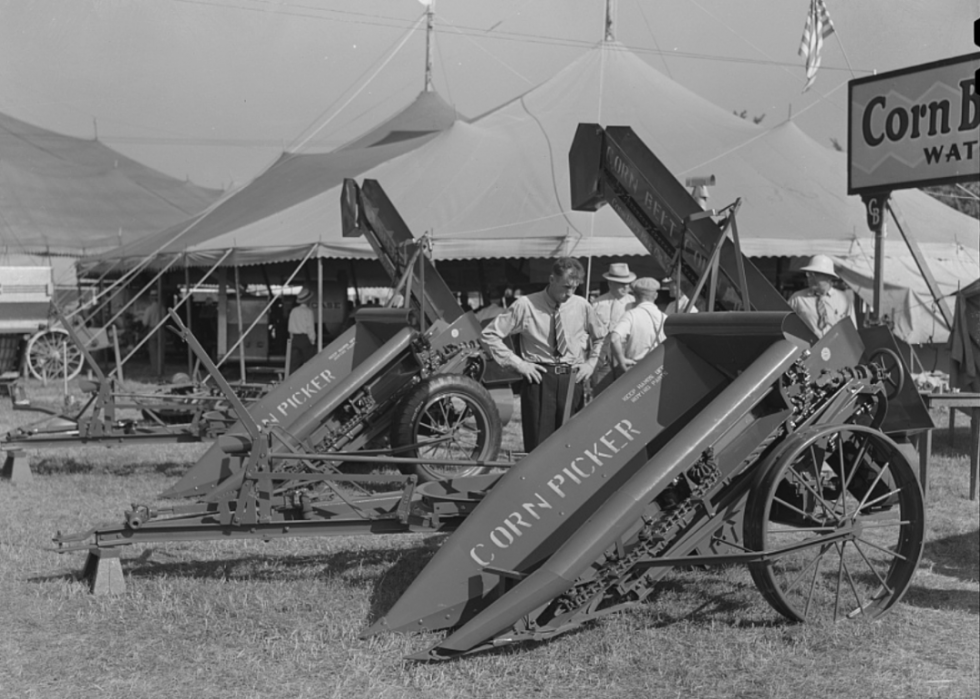 Photos historiques de l état et de la foire du comté de chaque état 