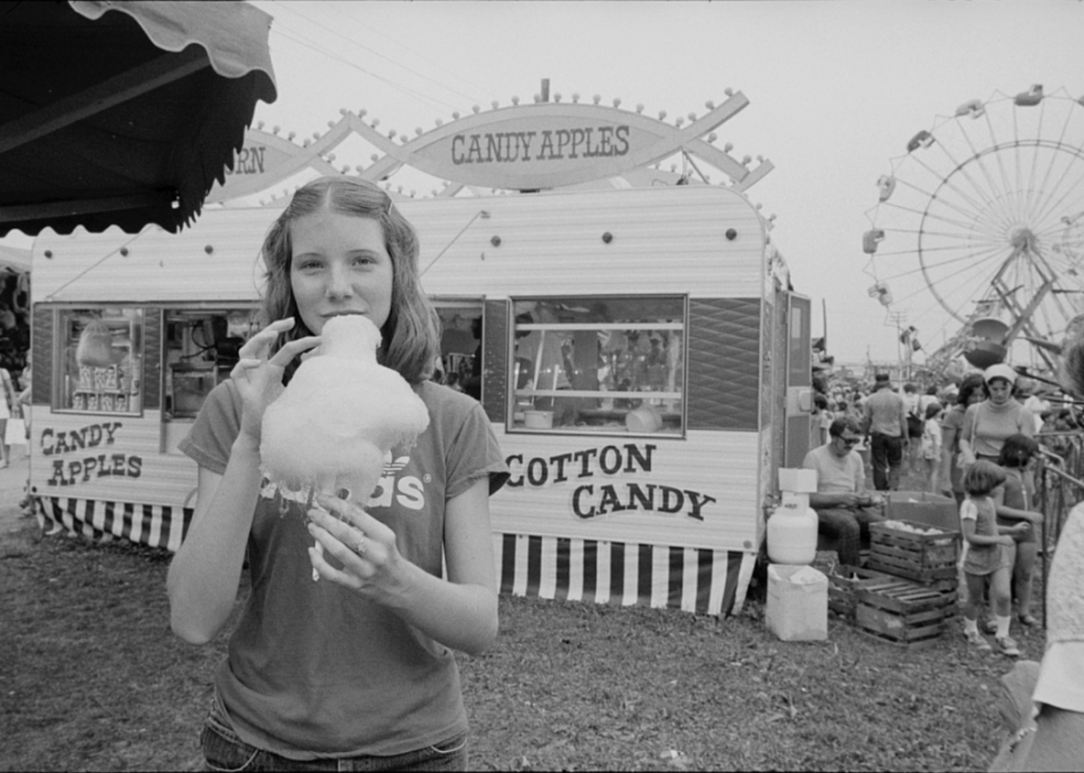 Photos historiques de l état et de la foire du comté de chaque état 