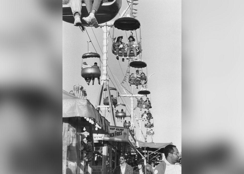 Photos historiques de l état et de la foire du comté de chaque état 