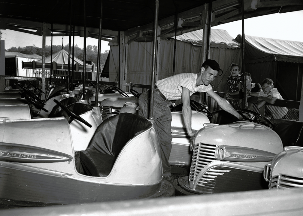 Photos historiques de l état et de la foire du comté de chaque état 