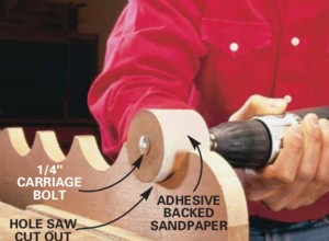 Ponceuse à tambour à scie cloche 