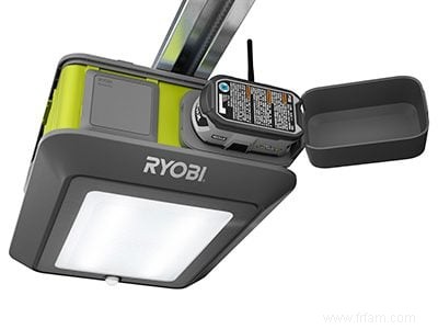 Découvrez l ouvre-porte de garage Ryobi ultra-silencieux de 2 HP 