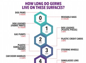 Combien de temps durent les germes sur 9 surfaces pas si courantes 