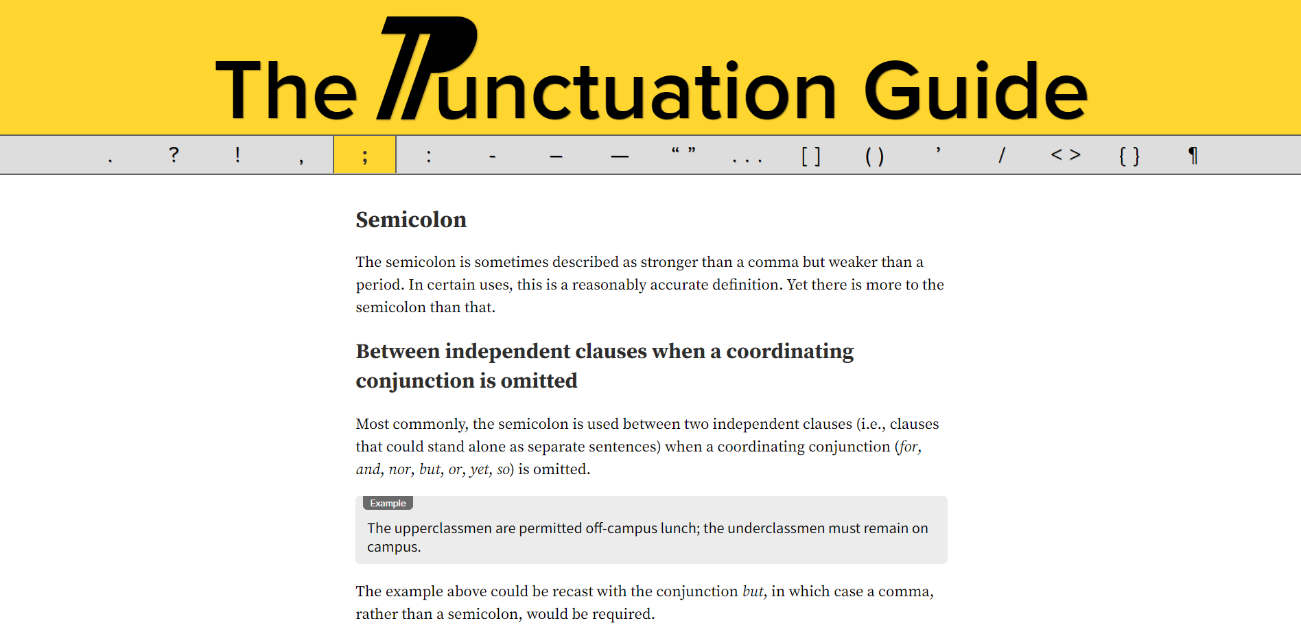 Les 7 meilleurs sites de grammaire et de ponctuation 