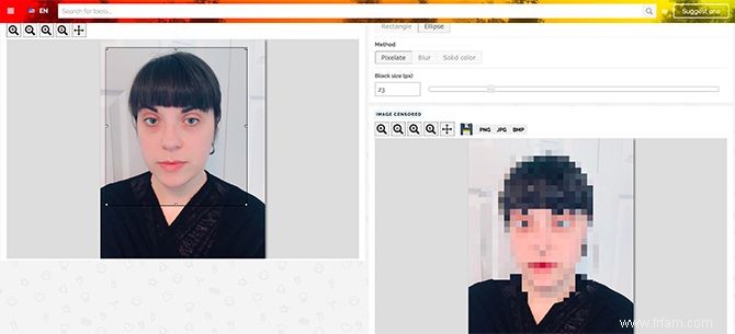 Comment pixelliser ou flouter facilement vos images en ligne 