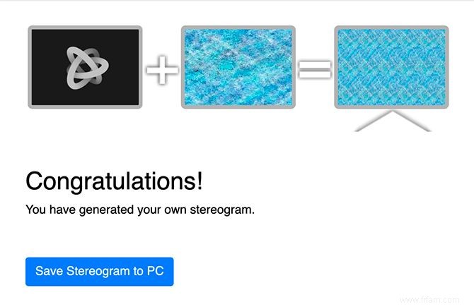 Comment générer vos propres stéréogrammes Magic Eye en ligne 